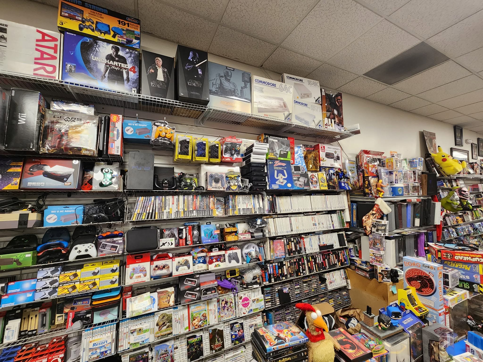 Trade-in examples at M&J Video Games